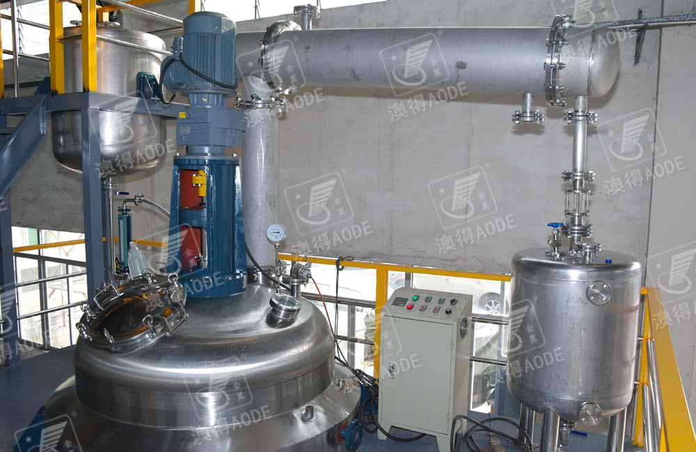 油墨(mo)反應釜(fǔ)工程案(an)例