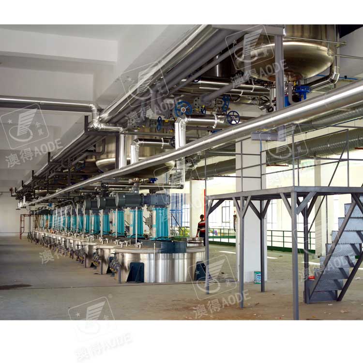 3000L油(yóu)墨自動化(huà)生産線